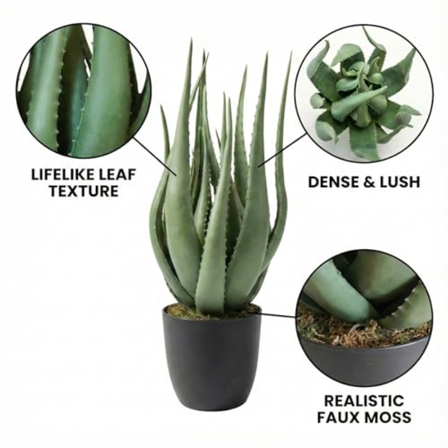 Large Potted Artificial Aloe V – Aloe Vera Pot Bewertung und Preis