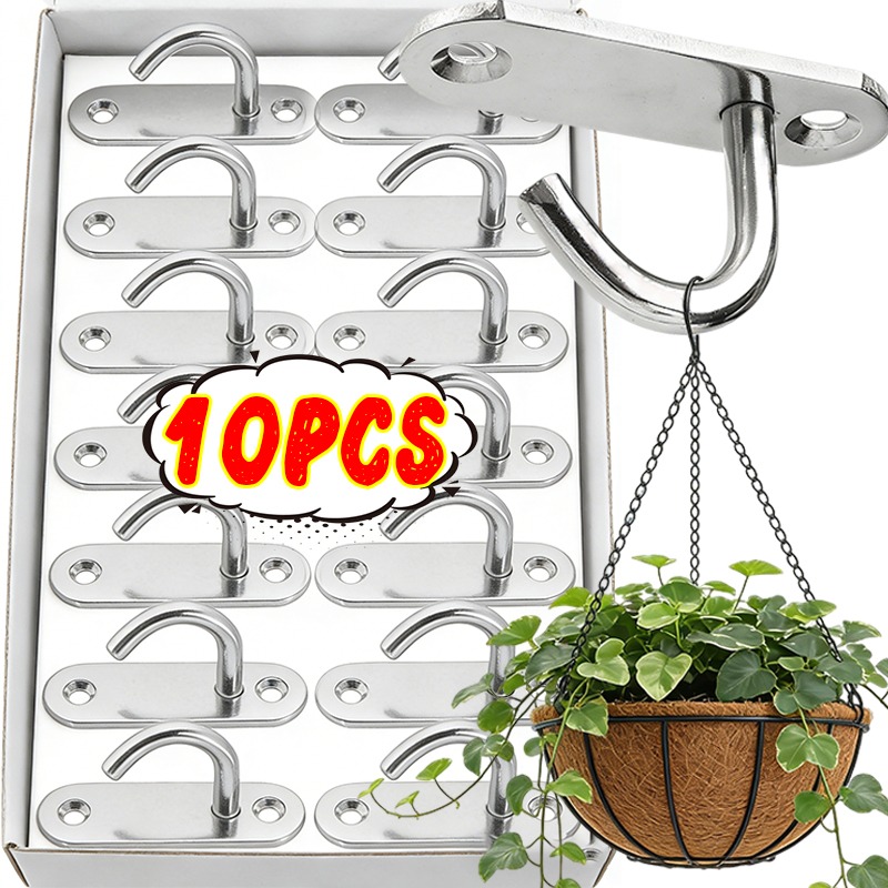 10/1pcs Heavy Duty J Hooks Sta – Spider Plant Hanging Bewertung und Preis