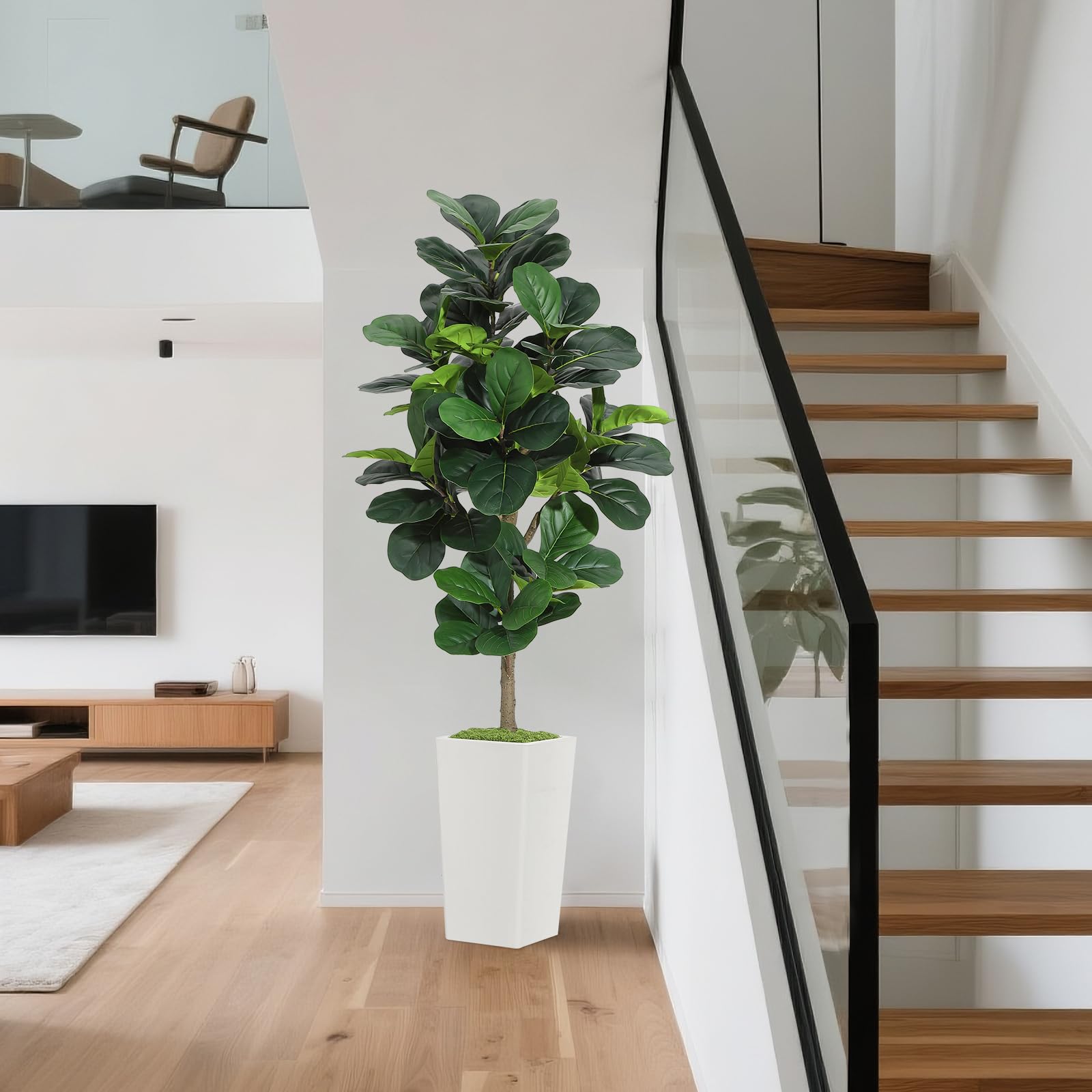 Artificial Fiddle Leaf Fig Tre – Ficus Lyrata Tree Bewertung und Preis