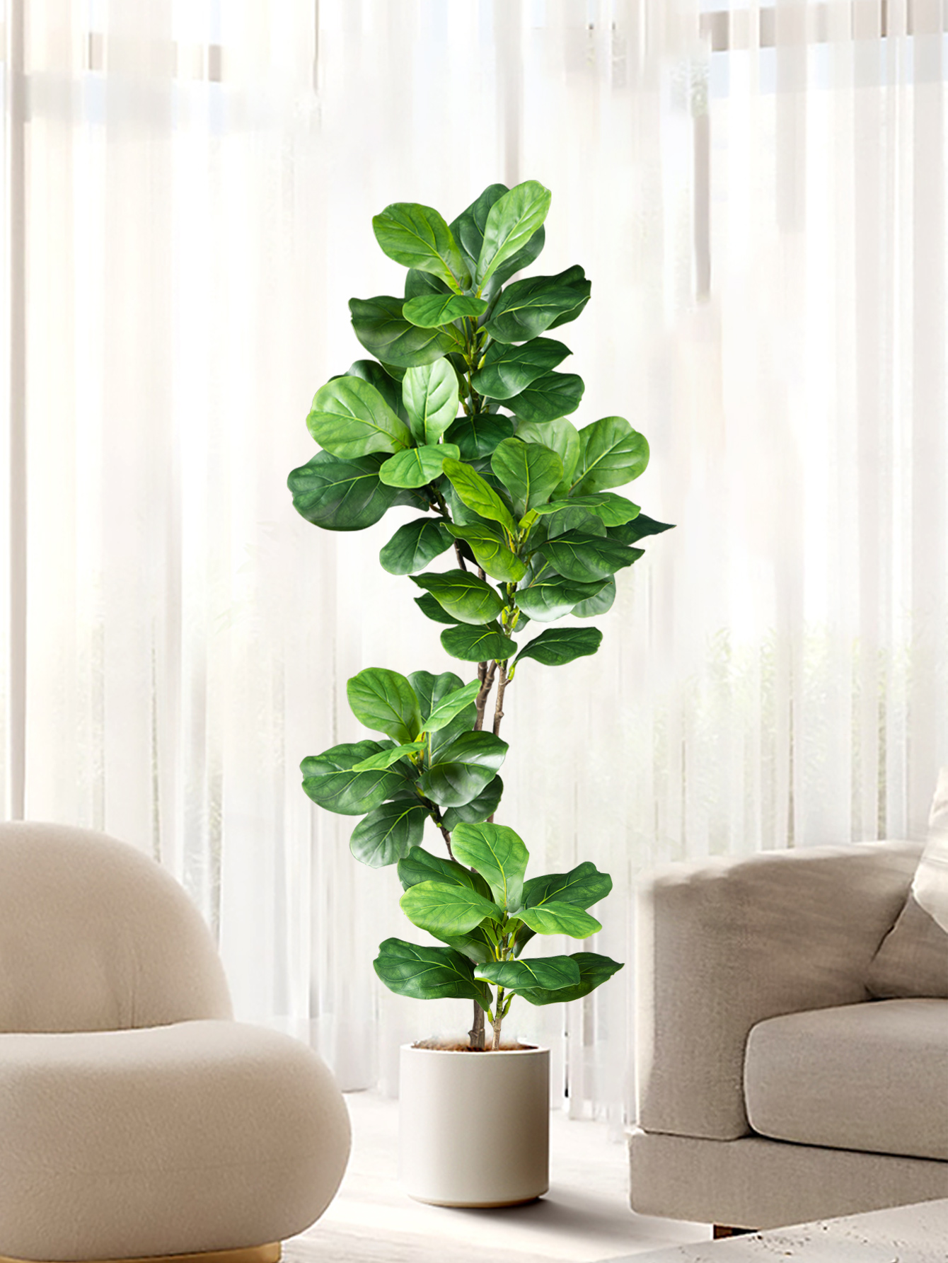 70-135cm Large Artificial Ficu – Dracaena Marginata Bewertung und Preis