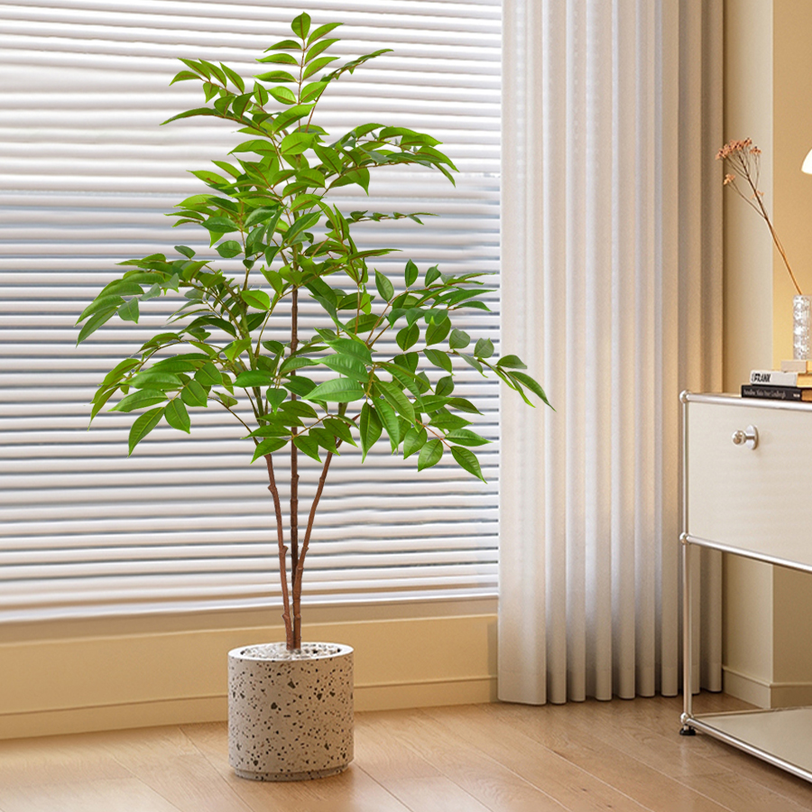 76-140cm Large Artificial Ficu – Ficus Lyrata Tree Bewertung und Preis