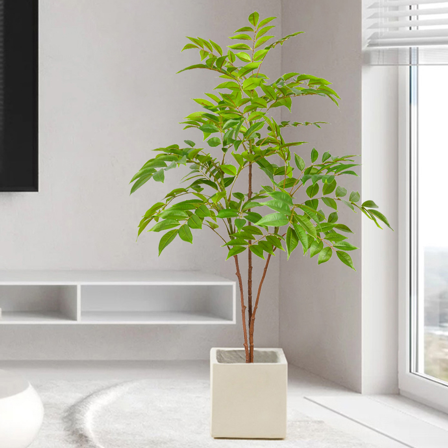 76-140cm Large Artificial Ficu – Ficus Lyrata Tree Bewertung und Preis
