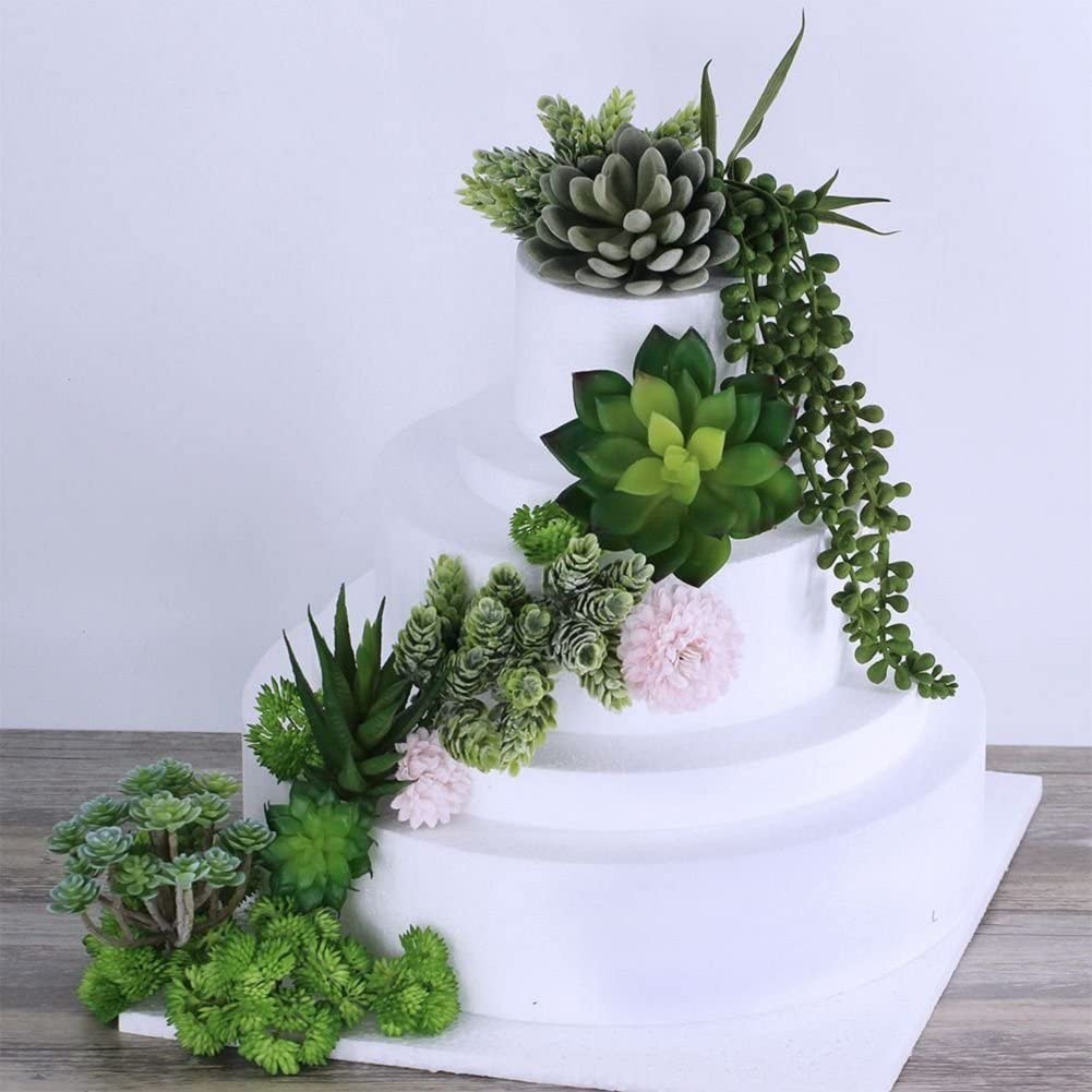 15pcs Artificial Succulent Pla – Echeveria Succulent Bewertung und Preis