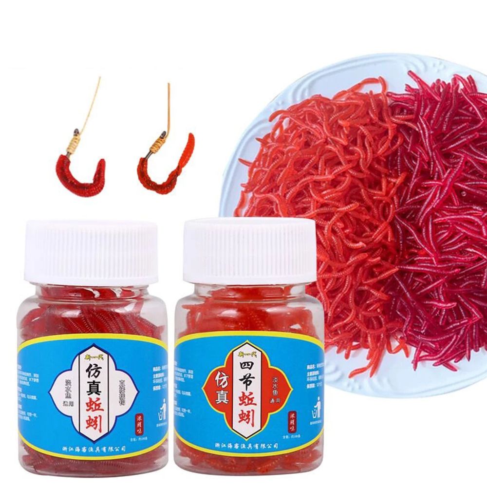 100pcs/Bottle Realistic Tackle – Aglaonema Red Bewertung und Preis