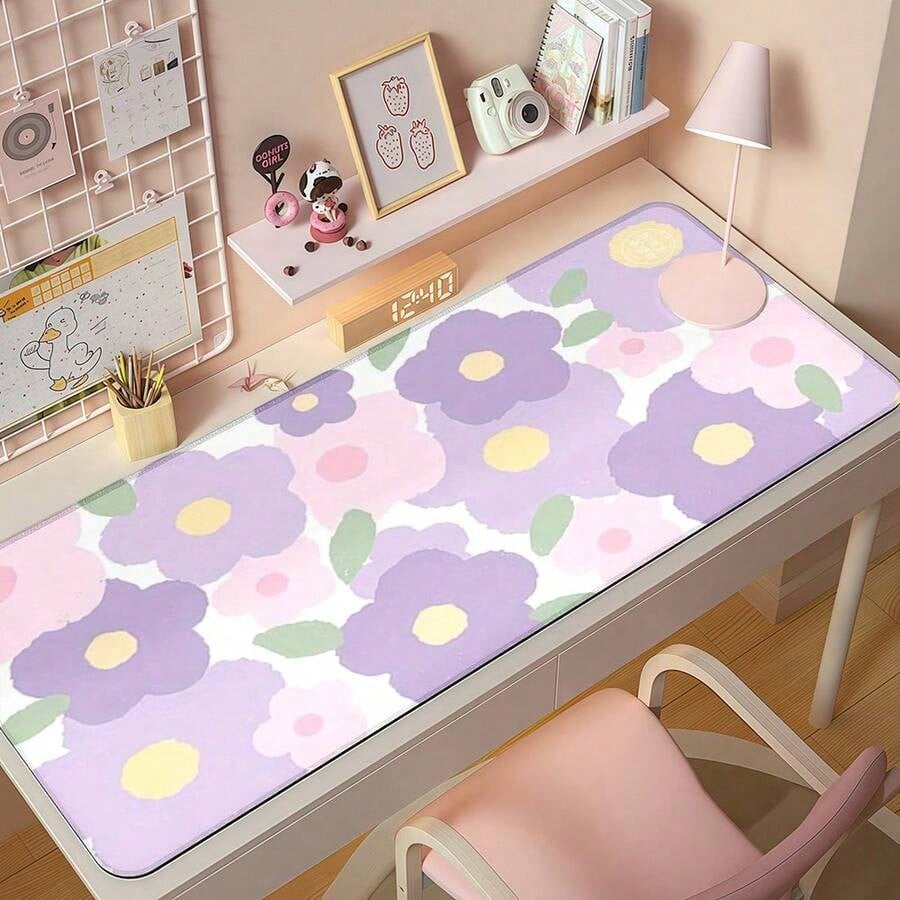Purple Flower Mouse Pad - Larg – Tradescantia Purple Bewertung und Preis