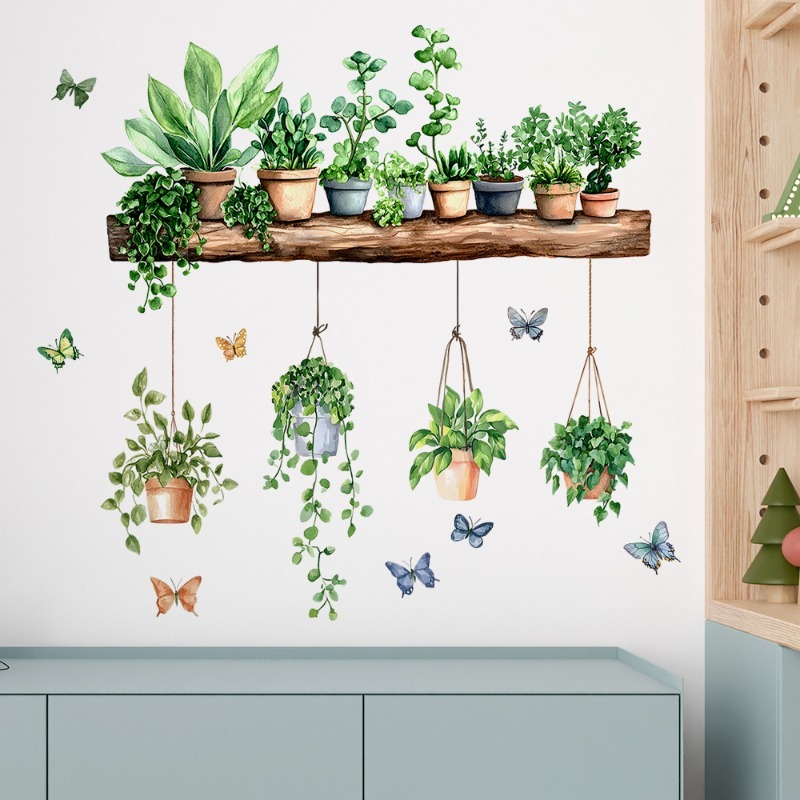 3D Potted Green Plant Shelf Wa – Echeveria Succulent Bewertung und Preis
