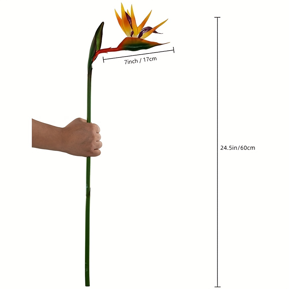 3pcs Artificial Bird Of Paradi – Bird Paradise Strelitzia Bewertung und Preis