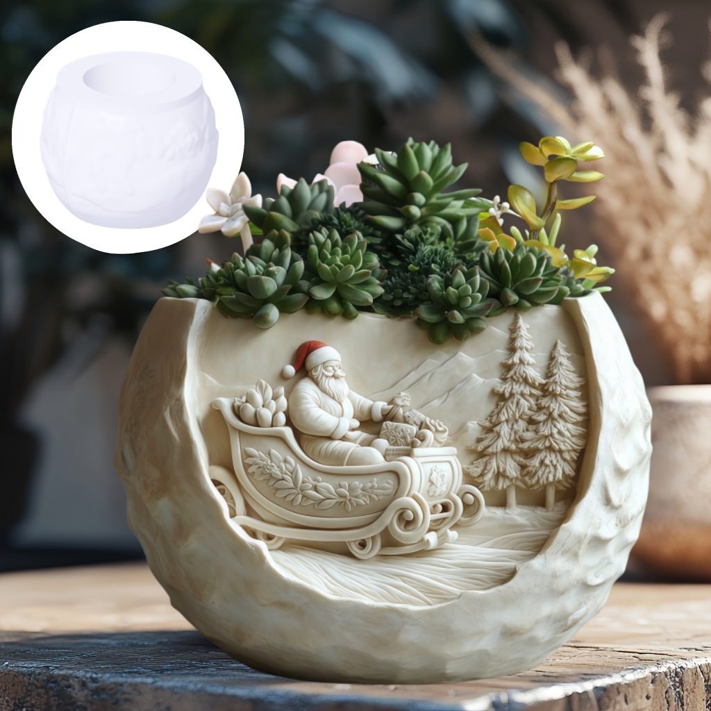 Cedar Sled Santa Claus Relief  – Echeveria Succulent Bewertung und Preis