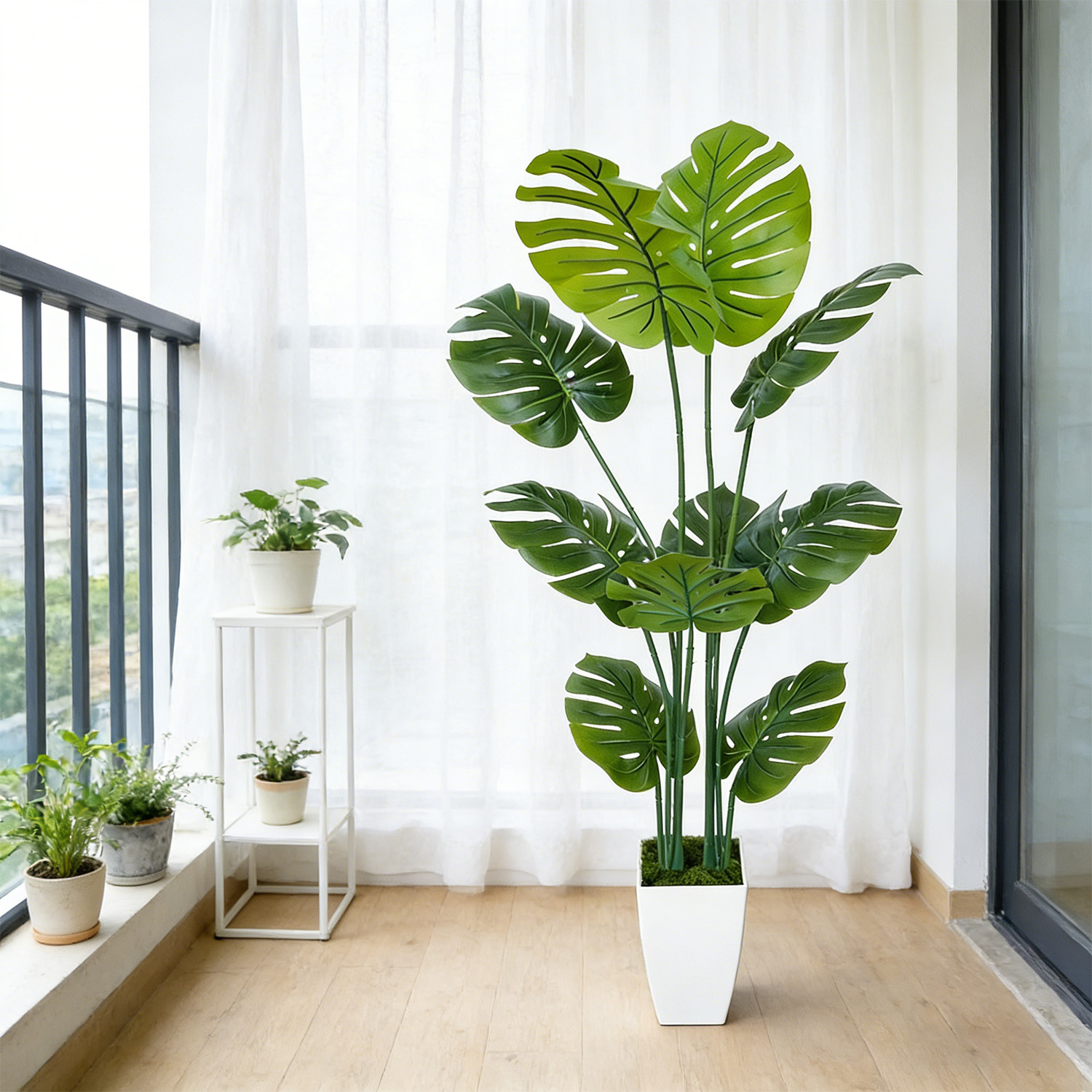 140Cm/4.6Ft Artificial Monster – Dracaena Marginata Bewertung und Preis