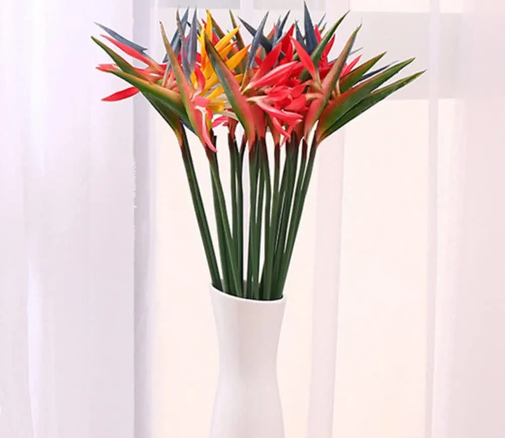 8PCS Artificial Flowers Streli – Bird Paradise Strelitzia Bewertung und Preis