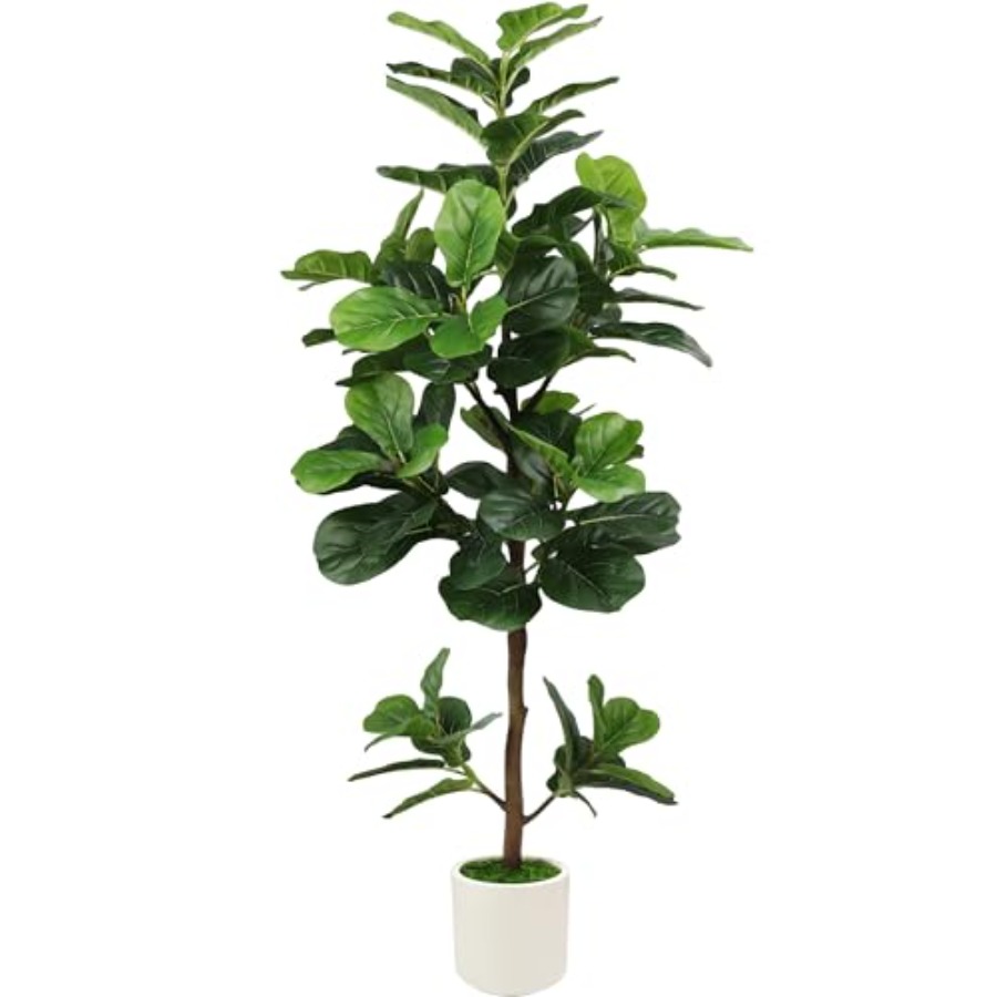 5Feet Artificial Fiddle Leaf F – Ficus Lyrata Tree Bewertung und Preis
