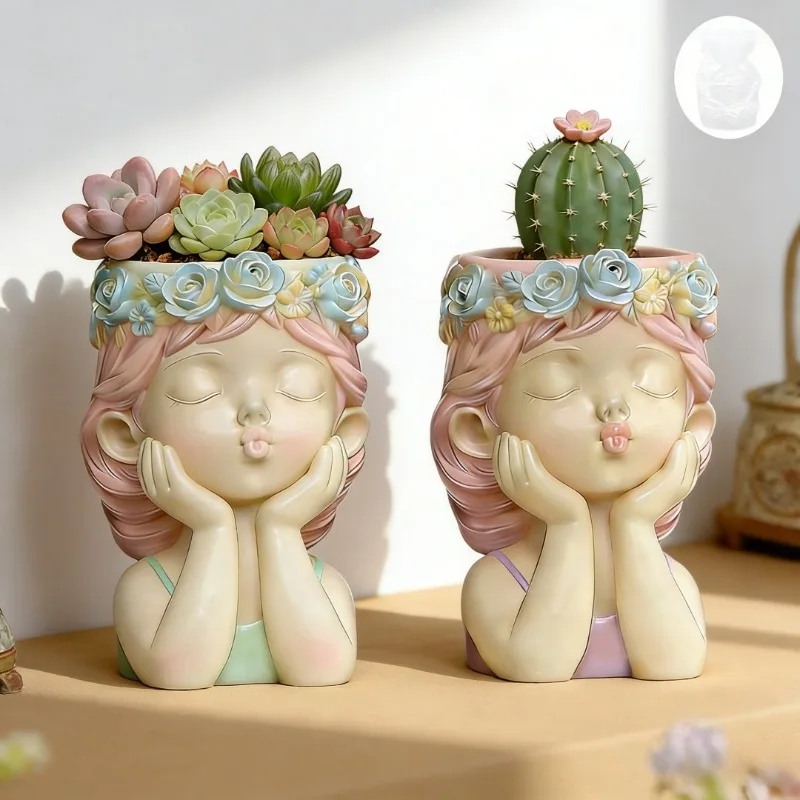 Pouting Girl With Flower Crown – Echeveria Succulent Bewertung und Preis