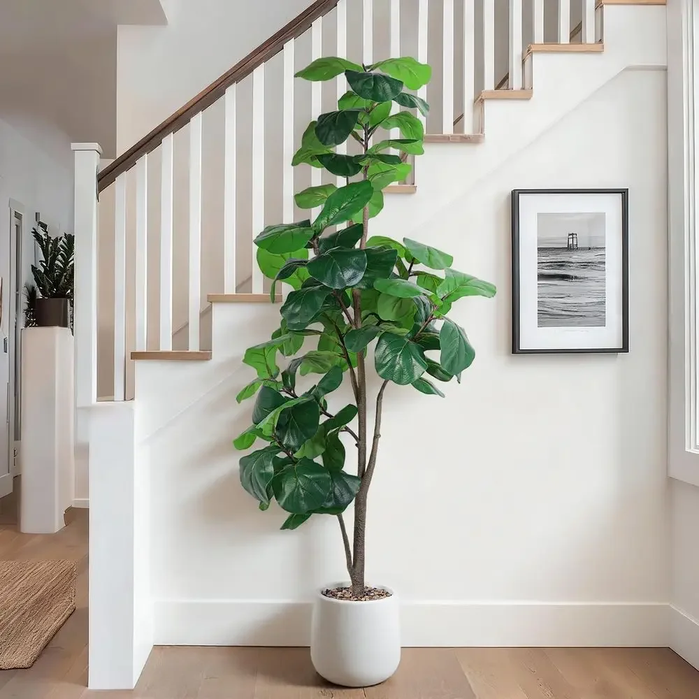 Artificial Large Ficus Lyrata  – Ficus Lyrata Tree Bewertung und Preis