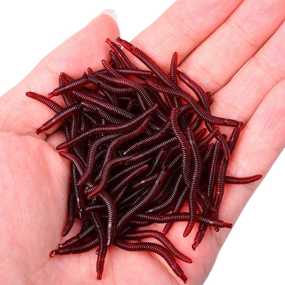 50/100PCS Soft Lure Bass Bream – Aglaonema Red Bewertung und Preis