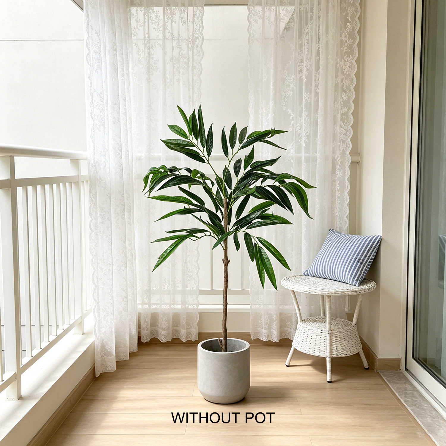 65-210cm/6.9ft Artificial Will – Ficus Lyrata Tree Bewertung und Preis